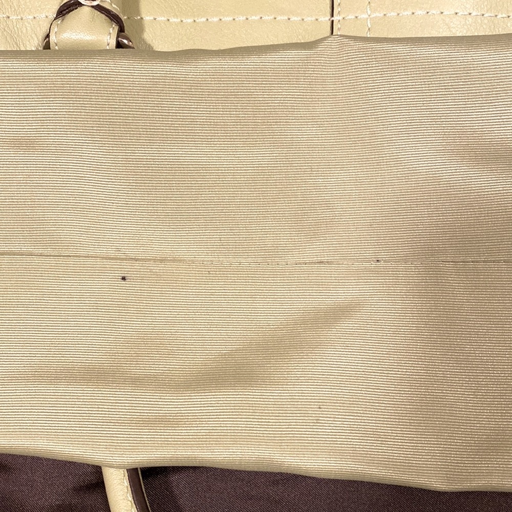 COACH large lime (pear) leather Carryall w/rolled leather handles, #F11200 - Picture 11 of 15